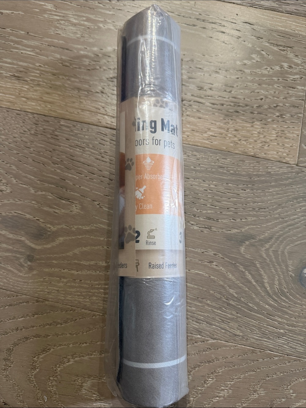 Pet Training Mat Roll - Gray - (No Brand)